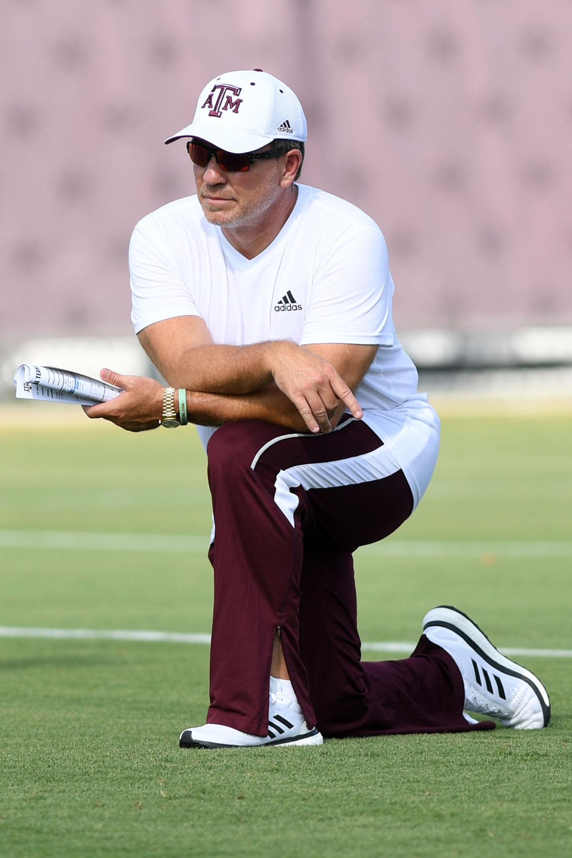 Texas A&M football practice
